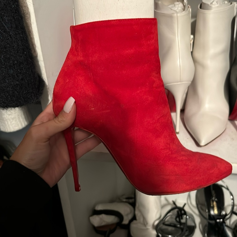 Rad Louboutin booties